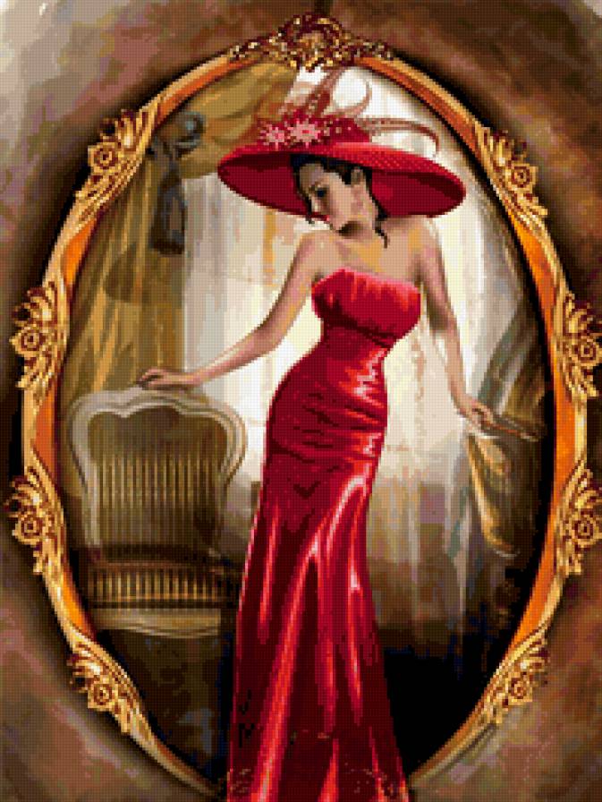 ЖЕНЩИНА - ЗАГАДКА - шляпа, тело, женщина, цветы, красавица, мулен руж, нежность - предпросмотр