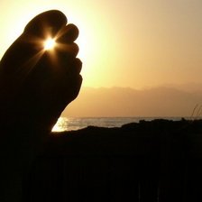 Схема вышивки «на закате»