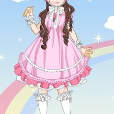 Схема вышивки «Dolls collectoin pink»