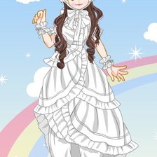 Схема вышивки «Dolls collectoin white»