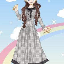 Схема вышивки «Dolls collectoin grey»