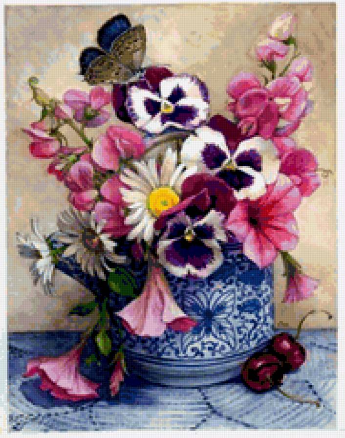 цветы - букет, , романтика, природа, цветы, натюрморт - предпросмотр