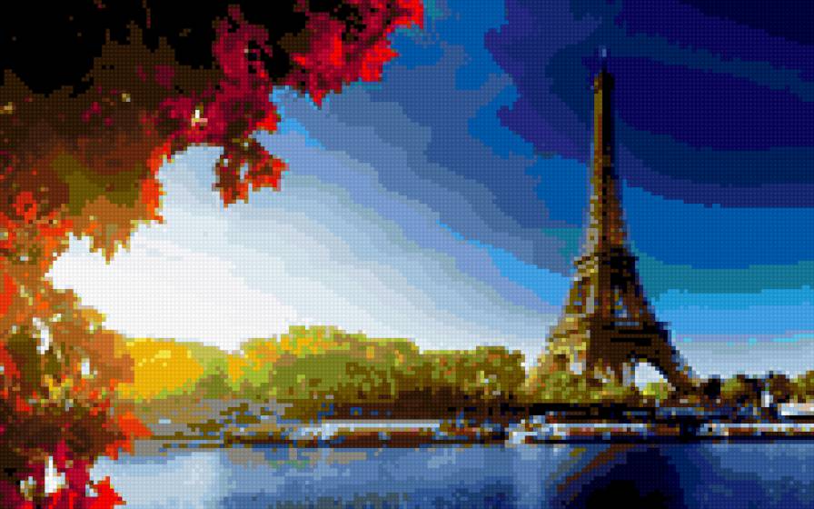 Париж - город, природа - предпросмотр