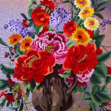 Схема вышивки «букет»