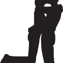 Схема вышивки «Люблю тебя!»