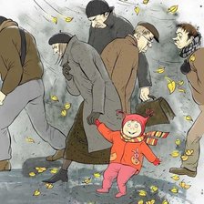 Схема вышивки «девочка»