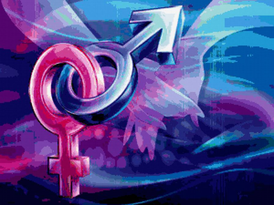 Он и она - пара, силуэт, она, безумие, любовь, он, чувства, страсть, двое - предпросмотр