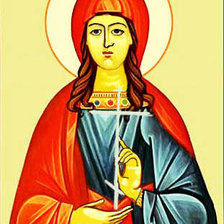 Схема вышивки «Раиса Святая Мученица»