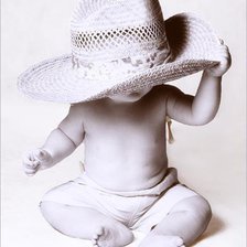 Схема вышивки «малыш»