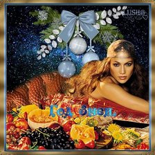 Схема вышивки «Год Змеи»