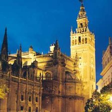 Схема вышивки «Севилия, башня Герадьла»