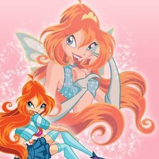 Схема вышивки «блум»