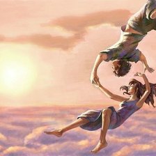 Схема вышивки «В небе»