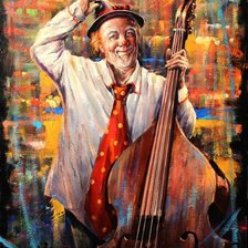 Схема вышивки «Клоун»