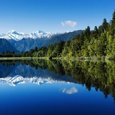 Схема вышивки «Пейзаж»