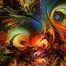 Схема вышивки «Замысловатые узоры»