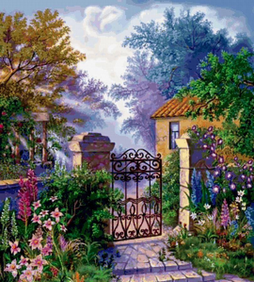 калитка - предпросмотр