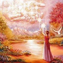 Схема вышивки «Молитва»