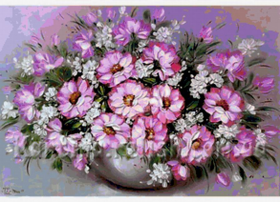 №235376 - цветы в вазе - предпросмотр