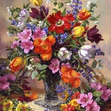 Схема вышивки «картина 1Альберта Уильямса»