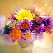 Схема вышивки «цветы»