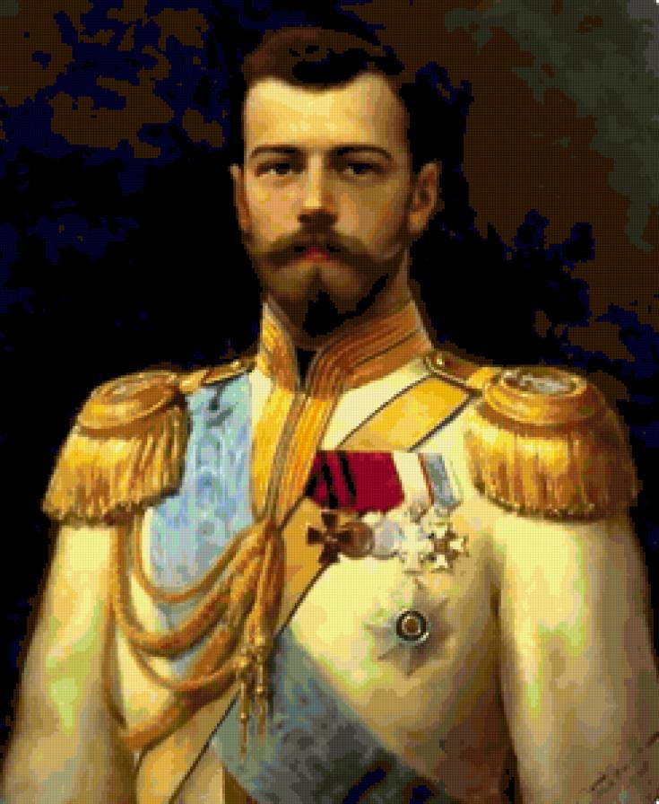 ГАЛКИН Илья - Николай II - портрет - предпросмотр