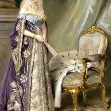 МАКОВСКИЙ Владимир - Портрет императрицы Марии Фёдоровны