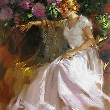 Схема вышивки «Живопись»