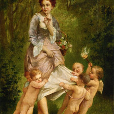 Схема вышивки «Живопись»