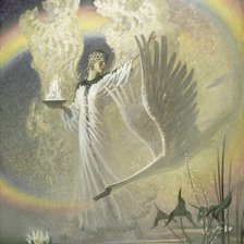 Схема вышивки «Древние богини»