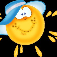 Схема вышивки «Солнце»