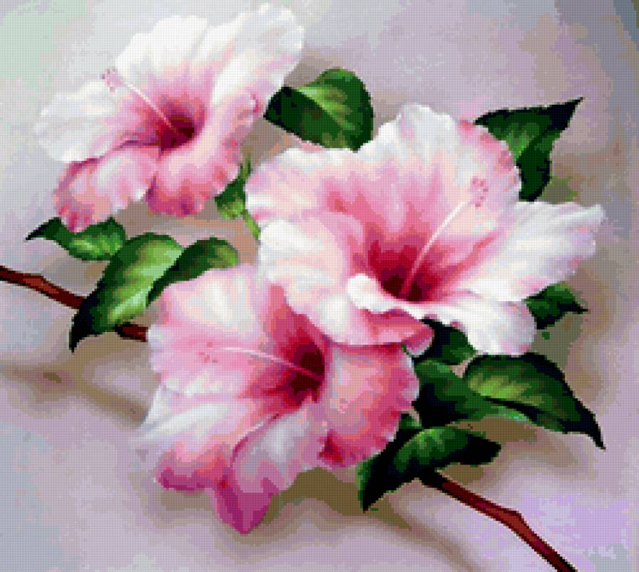 КИТАЙСКИЕ РОЗЫ - весна, времена года, на подушку, цветы - предпросмотр