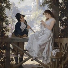 Схема вышивки «románc»