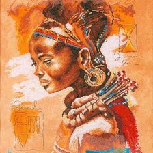 Схема вышивки «afrika»