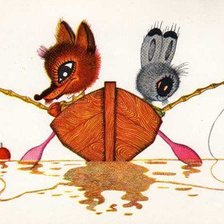 Схема вышивки «Открытка»