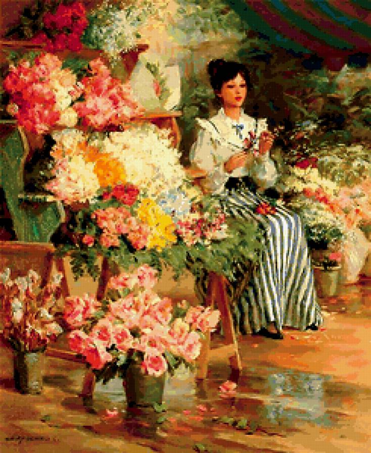 Цветочница - предпросмотр