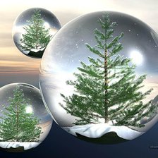 Схема вышивки «Зимняя сказка»