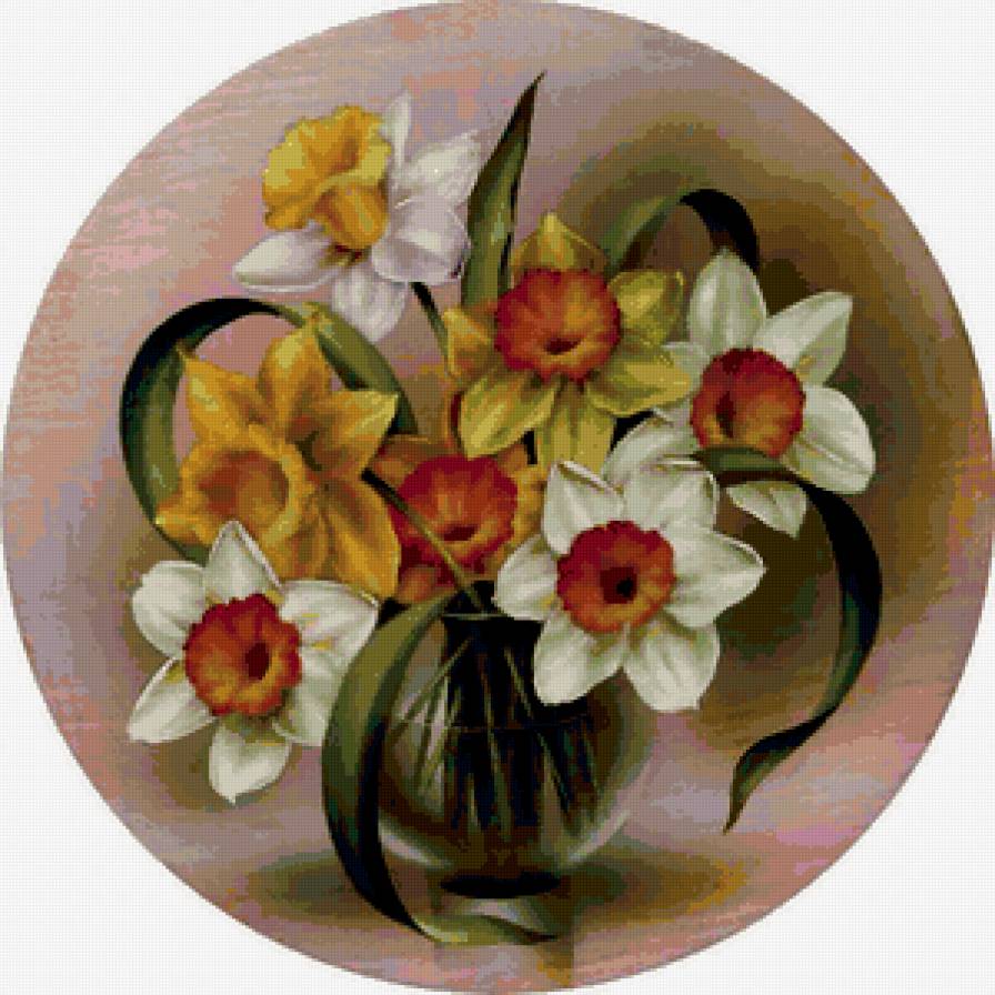 Букет нарцисов - предпросмотр