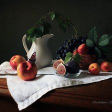 Схема вышивки «натюрморт»