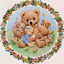 Схема вышивки «детская подушка»