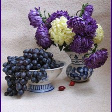 Схема вышивки «ГЕОРГИНЫ»