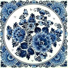 Схема вышивки «ГЖЕЛЬ»