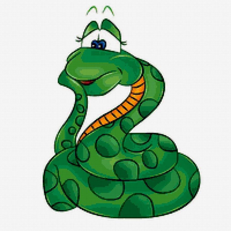 змея - талисман, символ 2013 год - предпросмотр