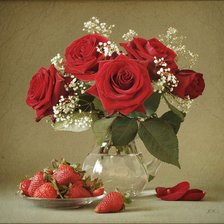 Клубнично-розовое