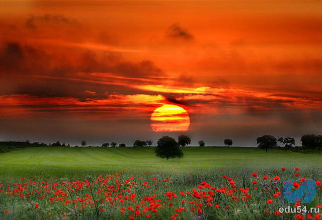 Закат - оригинал