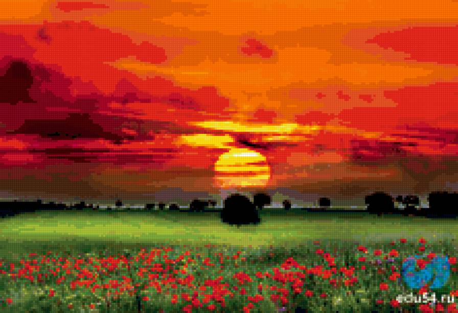 Закат - предпросмотр