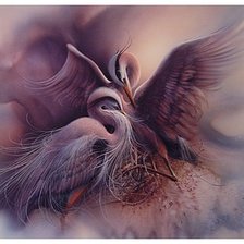 Схема вышивки «Птицы»