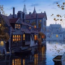 Схема вышивки «БЕЛЫЕ НОЧИ»