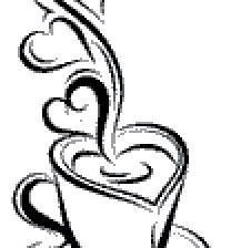 Схема вышивки «чашка-1»