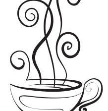 Схема вышивки «чашка-2»